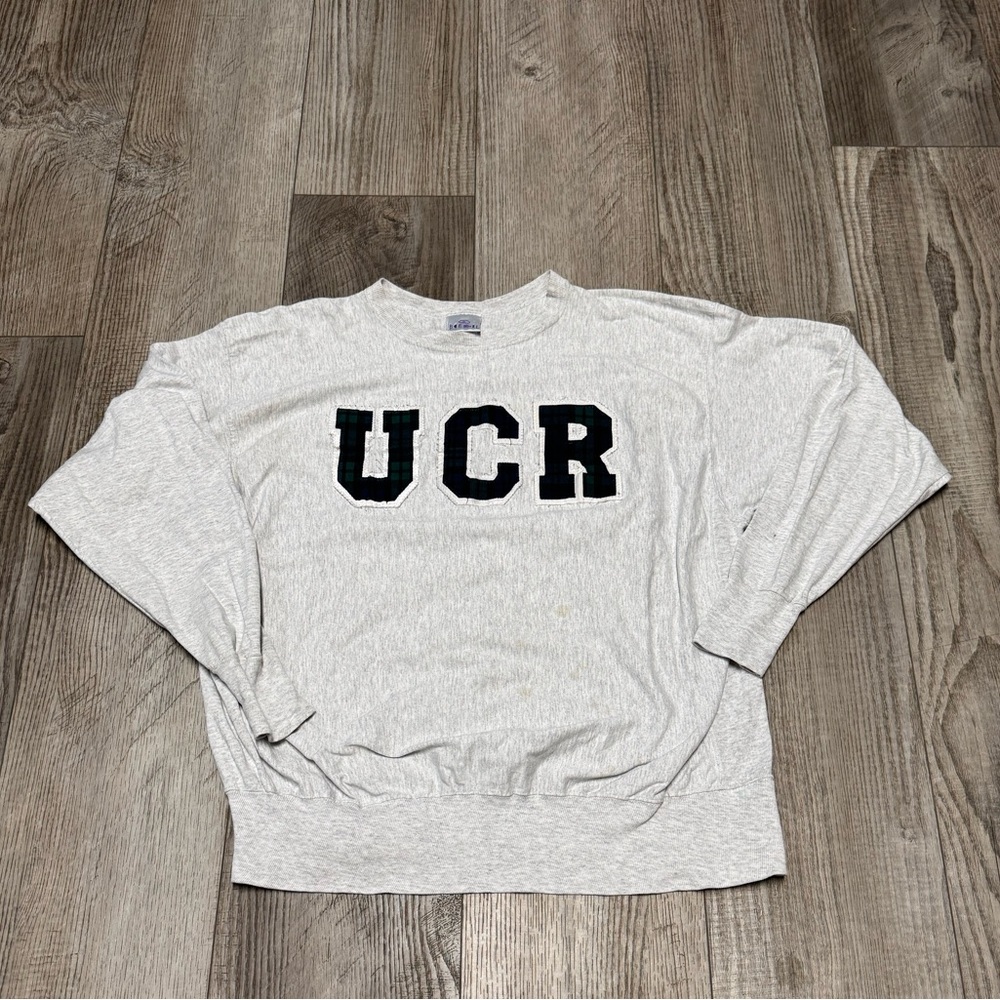 Vintage UCR University California Riverside embroidred Beezil sweatshirt XL